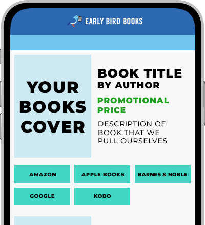 Early Bird Books Down-Priced Slot